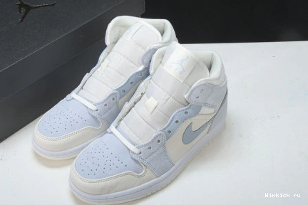 MID MIX 1 MATERIALS JORDAN BLUE TAN 1107